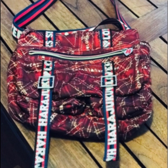 Harajuku Lovers Plaid Jack Lucky Crossbody Bag - Picture 7 of 12